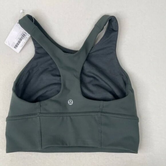 Lululemon Long-Line Bra Smoked Spruce Size 4 NWT - Picture 4 of 11